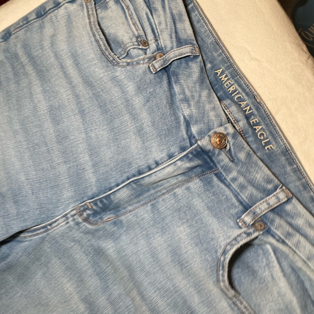 American Eagle Outfitters Sky Blue High Rise Jeans